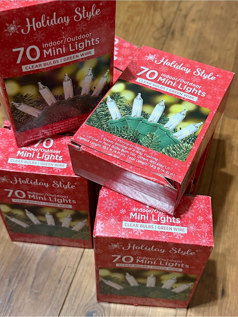 70-Count Clear Mini Lights